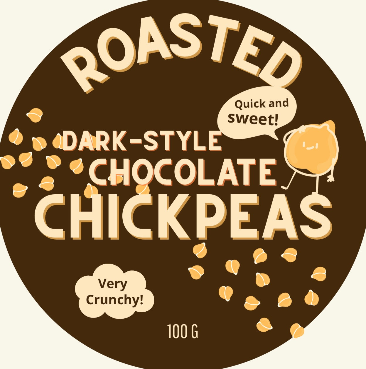 Geroosterde Kikkererwten - Dark-Style Chocolate