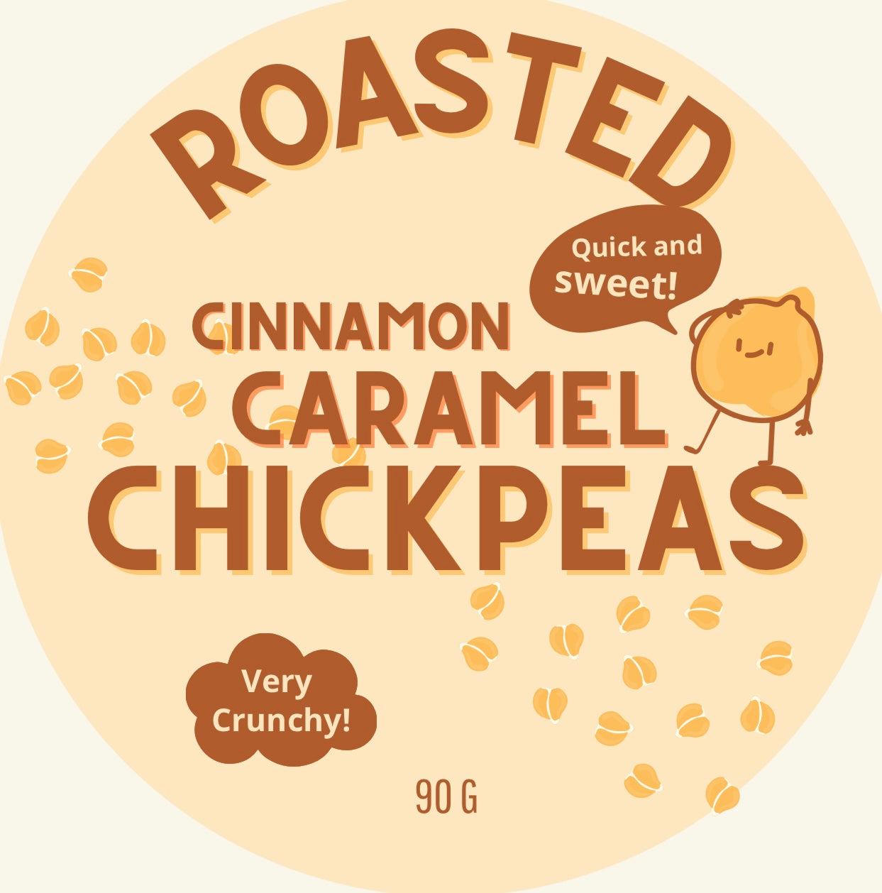 Geroosterde Kikkererwten - Cinnamon Caramel