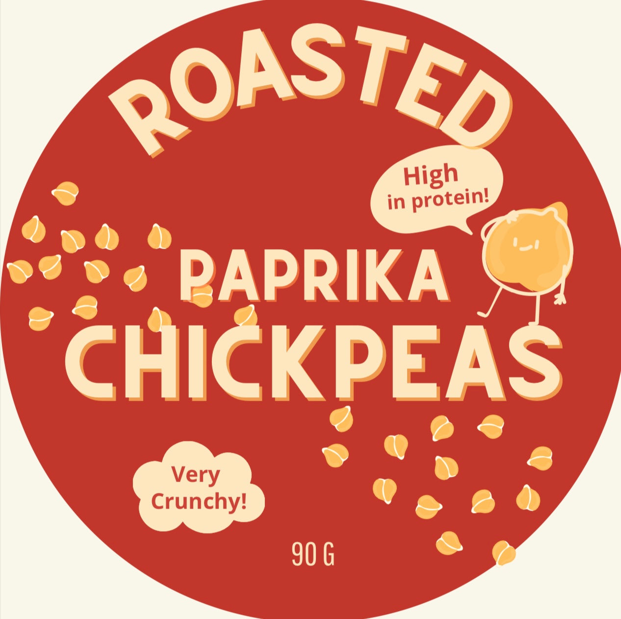 Geroosterde Kikkererwten - Paprika