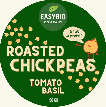 Roasted Chickpeas - Tomato Basil