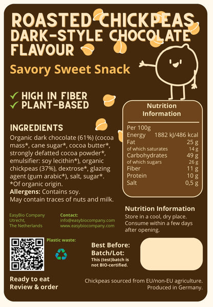 Geroosterde Kikkererwten - Dark-Style Chocolate